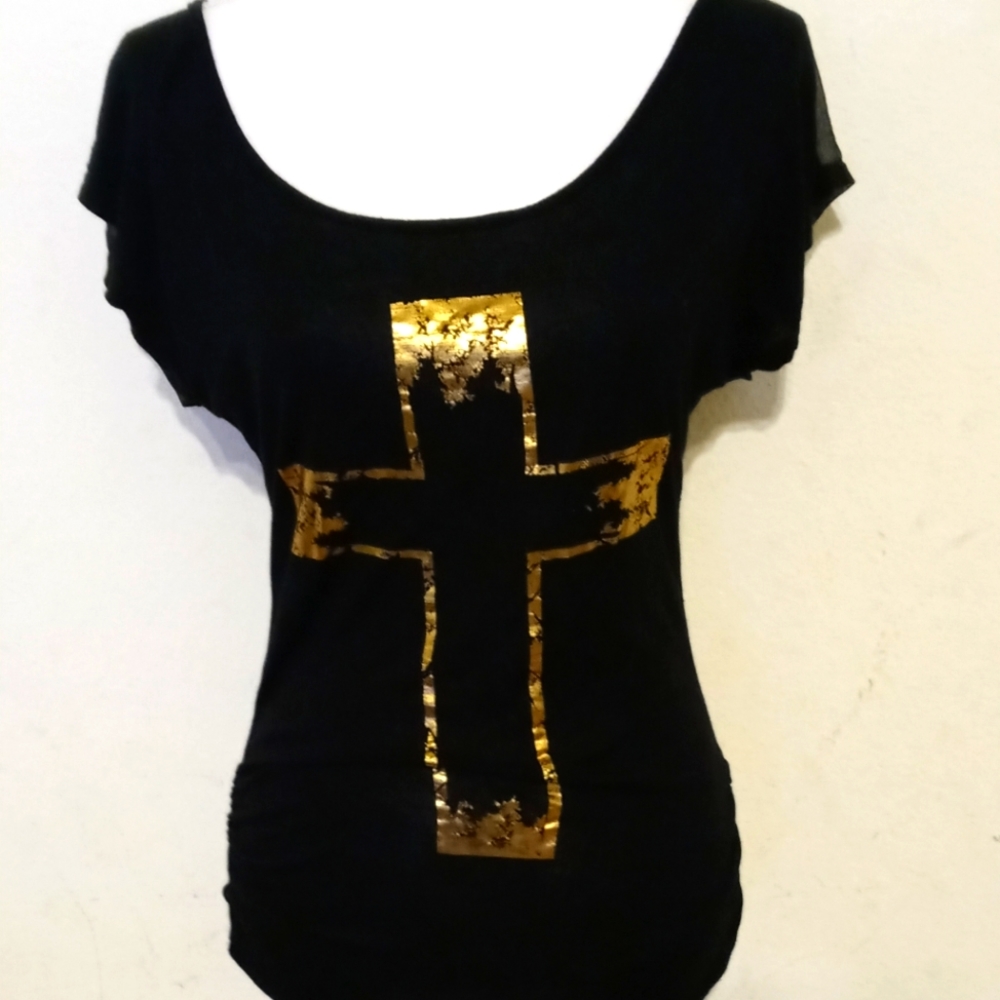 Women's Fire Cross T-Shirt  very very  stretching material